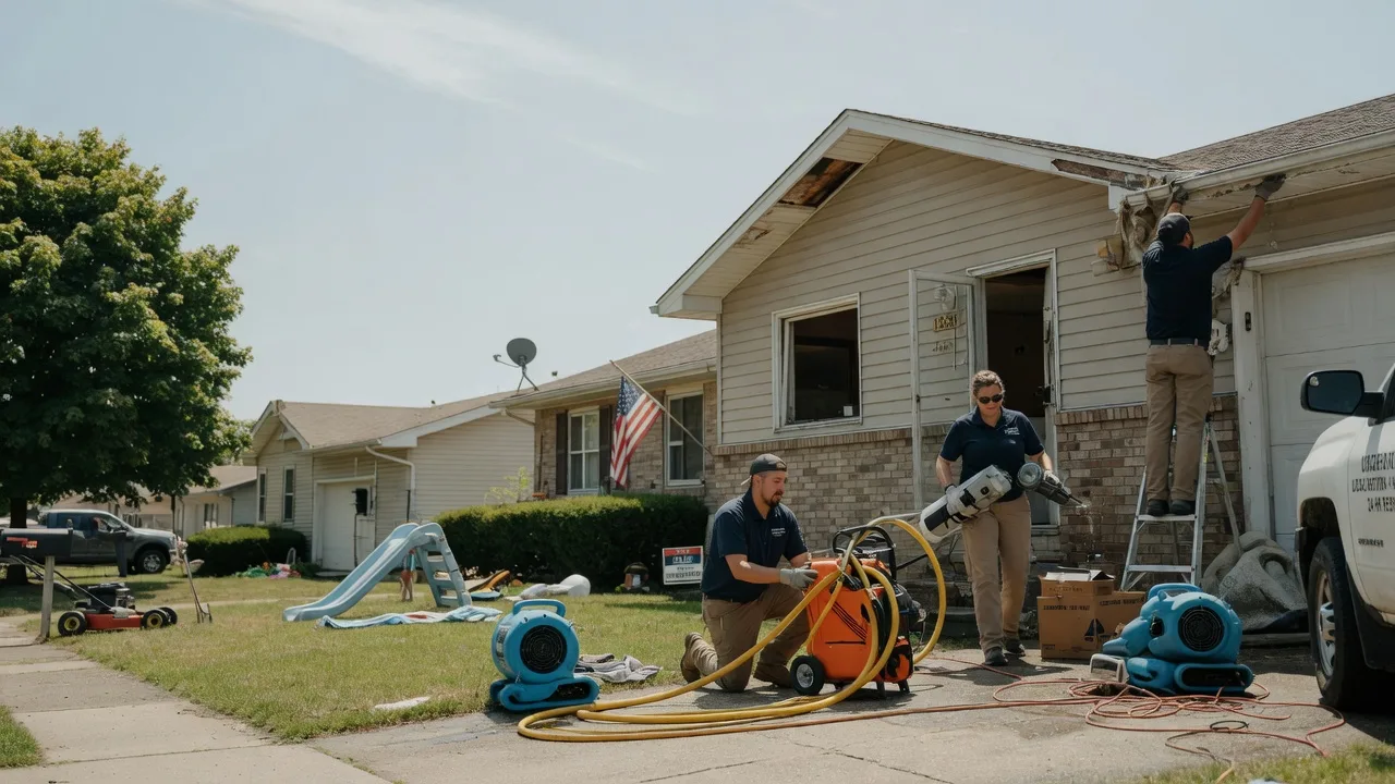 Water Damage Restoration in Newtown, IN near me